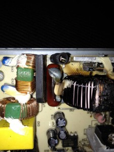 Damage in the PSU
