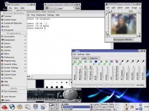 Another old screenshot of Fedora Core 3 circa 2005