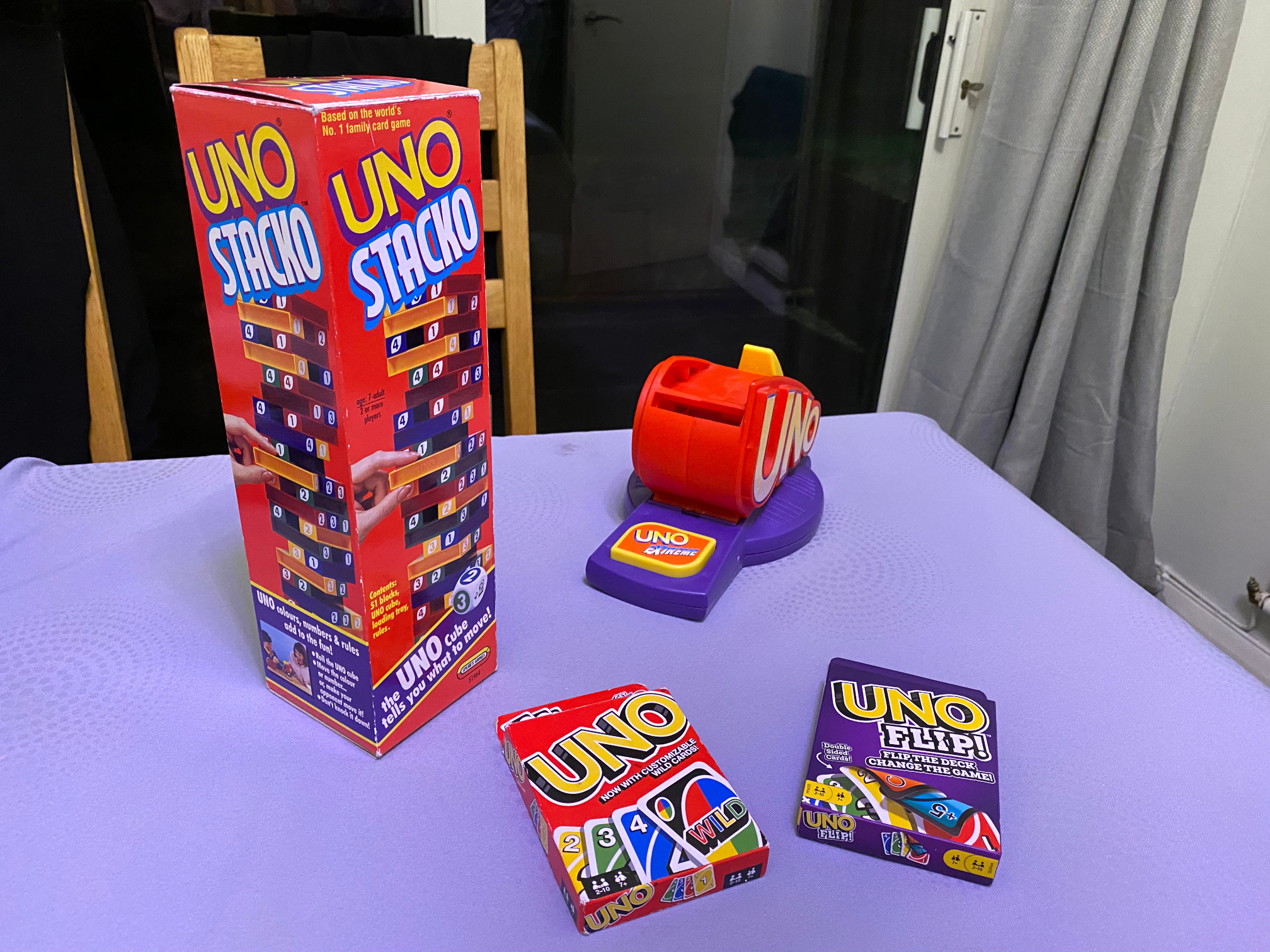 UNO FLIP card game Multi Coloured Exciting New Twists From UNO WITH  INSTRUCTIONS